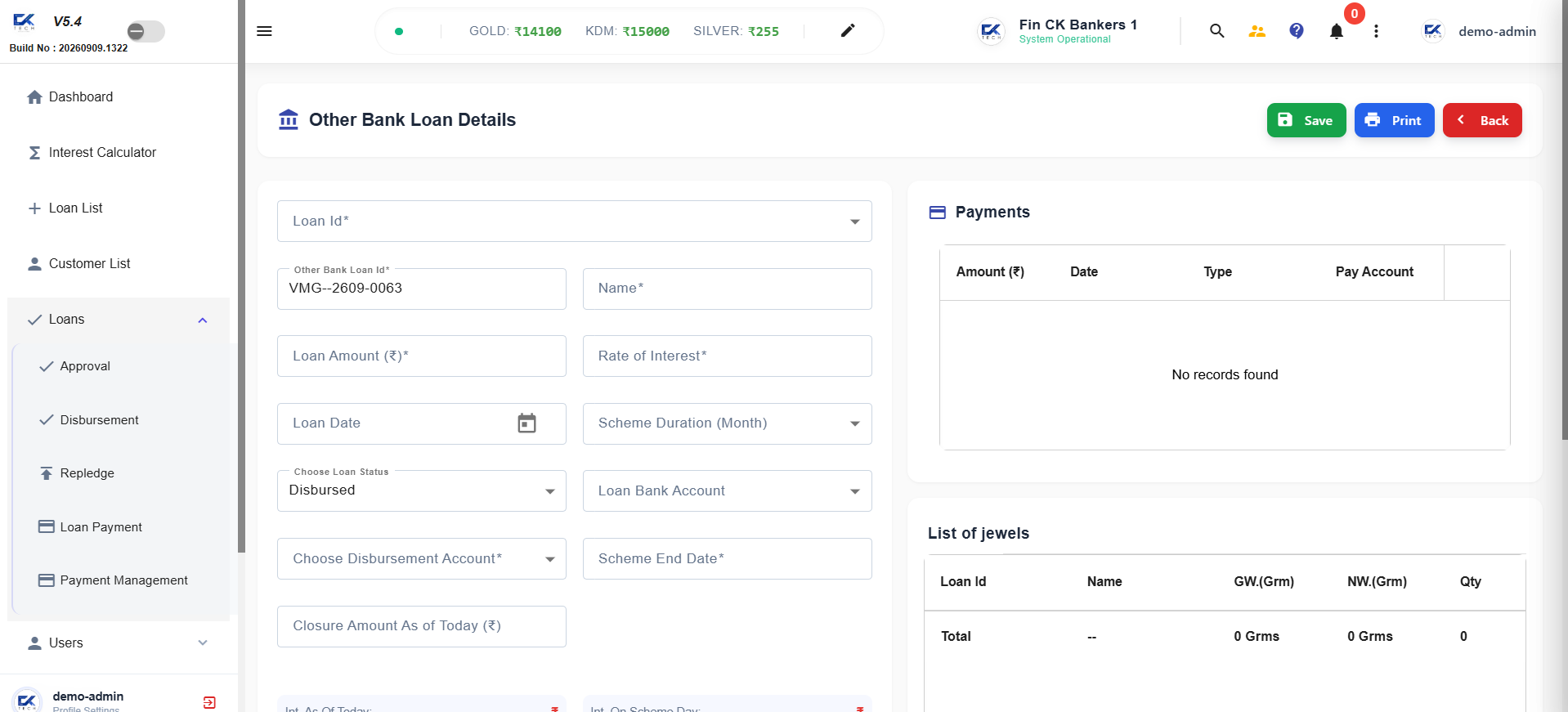 Repledge Management Software